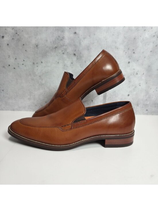 Cole Haan Lenox Hill Venetian Loafers Mens Size 8.5M British Tan Leather Slip-On main image 7